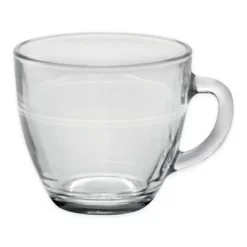 Duralex Gigogne 7.8 Oz. Tempered Glass Mugs (Set Of 6)