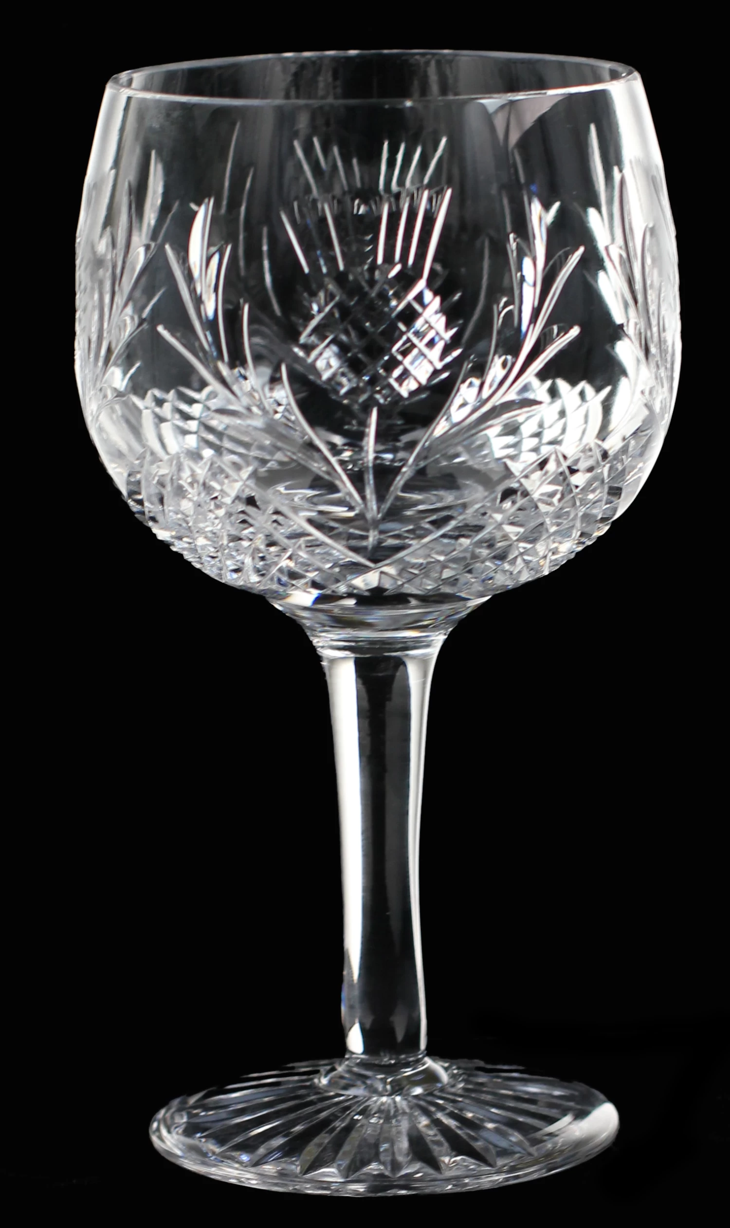 Gin Glass Scottish Thistle 1 Gin Glass Scottish Thistle