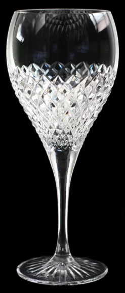 Executive Crystal Ice Diamond Large Wine Glass