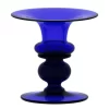 Bristol Glass Blue Small Candlestick BB032