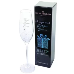 DARTINGTON Glitz Mother's Day Flute Glass Single ST2734/5