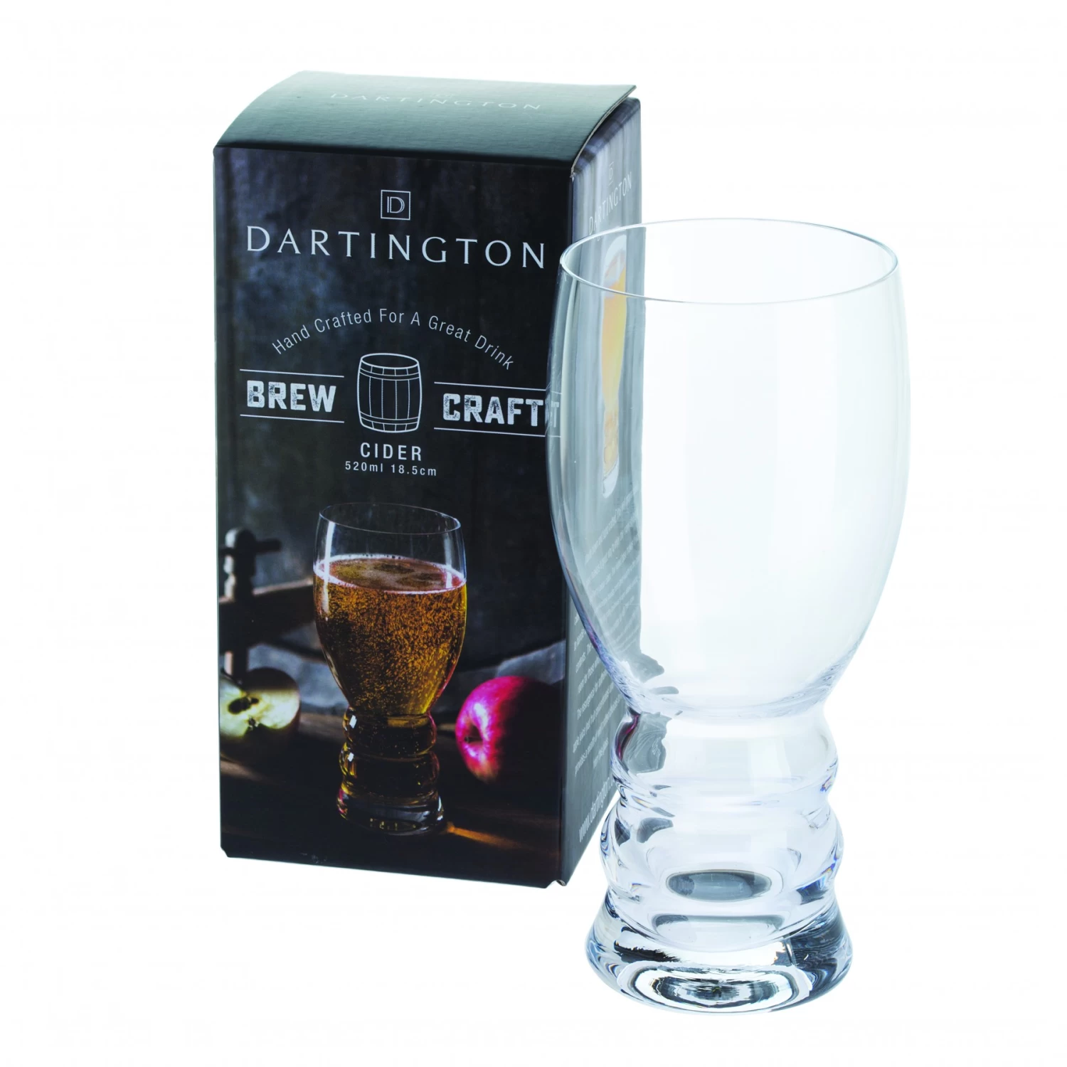 DARTINGTON Brew Craft Cider Single Glass DR3209/1 2 DARTINGTON Brew Craft Cider Single Glass DR3209/1 - Image 2