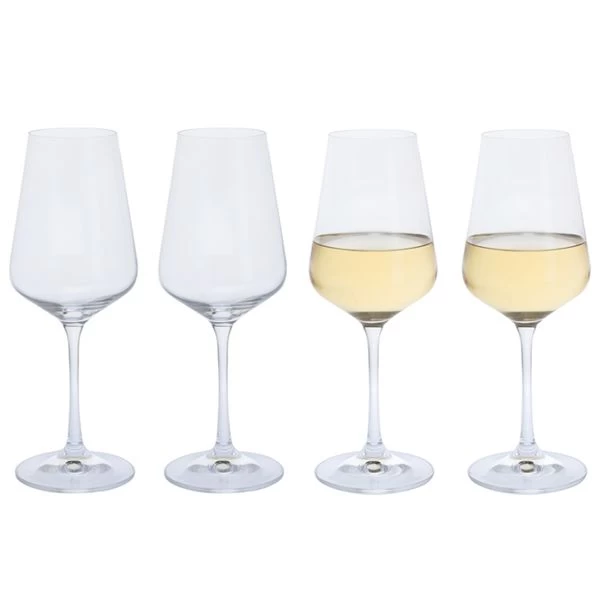 DARTINGTON Cheers! White Wine Glass (4 Pack) ST3286/2/4PK 1 DARTINGTON Cheers! White Wine Glass (4 Pack) ST3286/2/4PK