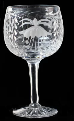 Gin Glass Fucshia Design