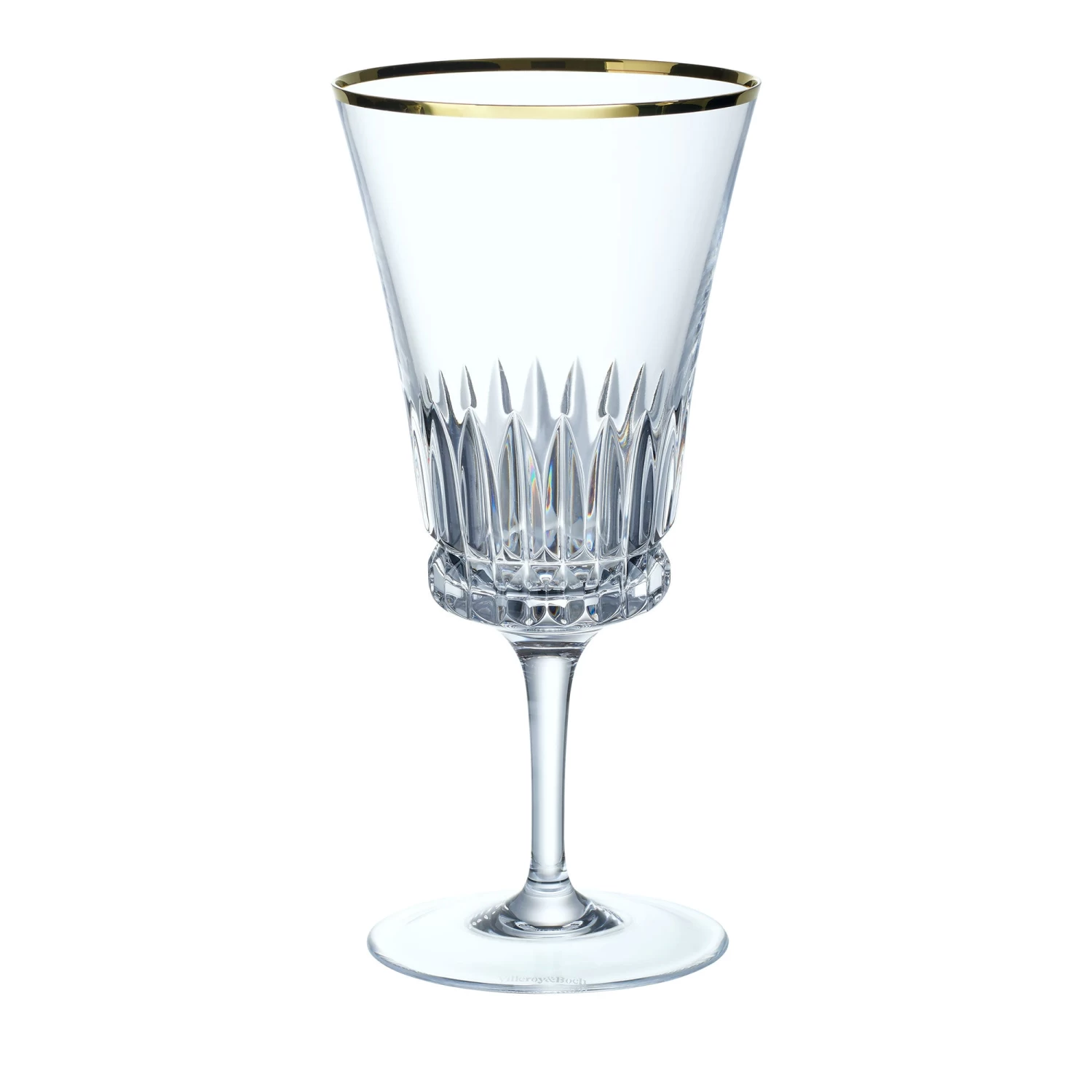 Villeroy & Boch Grand Royal Gold White Wine Glass, 9.75 Oz 1 Villeroy & Boch Grand Royal Gold White Wine Glass, 9.75 Oz