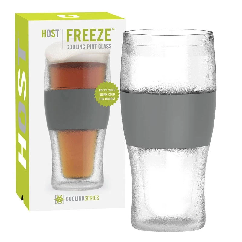 True Host Freeze Cooling Beer Pint Glass 3 True Host Freeze Cooling Beer Pint Glass - Image 3