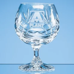 280ml Glencoe Lead Crystal Panel Brandy Glass £27.65