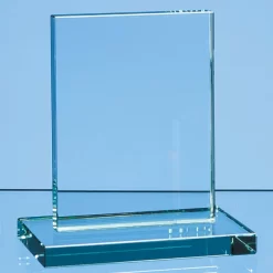 12cm X 9cm X 12mm Jade Glass Rectangle Award £28.88
