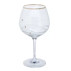DARTINGTON Glitz Gold Gin & Tonic Copa Glass Pair ST3305/13/N/P -Household Glassware st3305 13 p glitz gold copa empty co lr 1646991021
