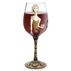 Cougars Prefer Hand-Decorated Wine Glass -Household Glassware untitled 4 33