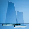 15cm X 12mm Jade Glass Mountain Award £46.73