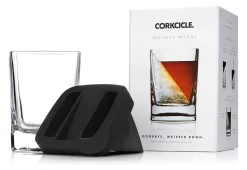 Corkcicle Whiskey Wedge Double Old Fashioned Glass -Household Glassware wedge1