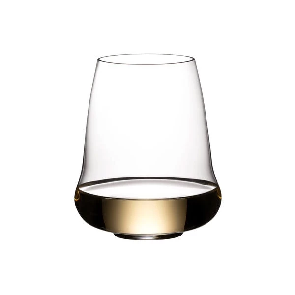 Riedel Winewings To Fly Riesling / Champagne Stemless Wine Glass - Single Pack 1 Riedel Winewings To Fly Riesling / Champagne Stemless Wine Glass - Single Pack
